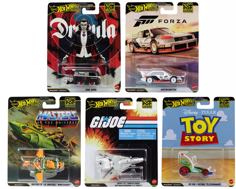 thumbnail for 【预售】风火轮 HXD63流行文化大众德拉库拉奥迪玩具总动员 车模